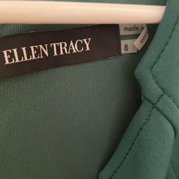 Ellen Tracy Emerald Green Dress - Picture 3 of 3